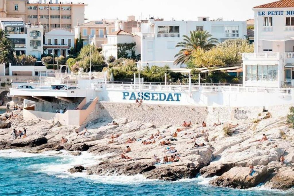 Superbe Logement Au Vallon Des Auffes Marseilles Buitenkant foto